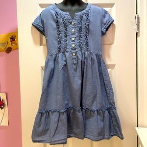 Girls Chambray Dress